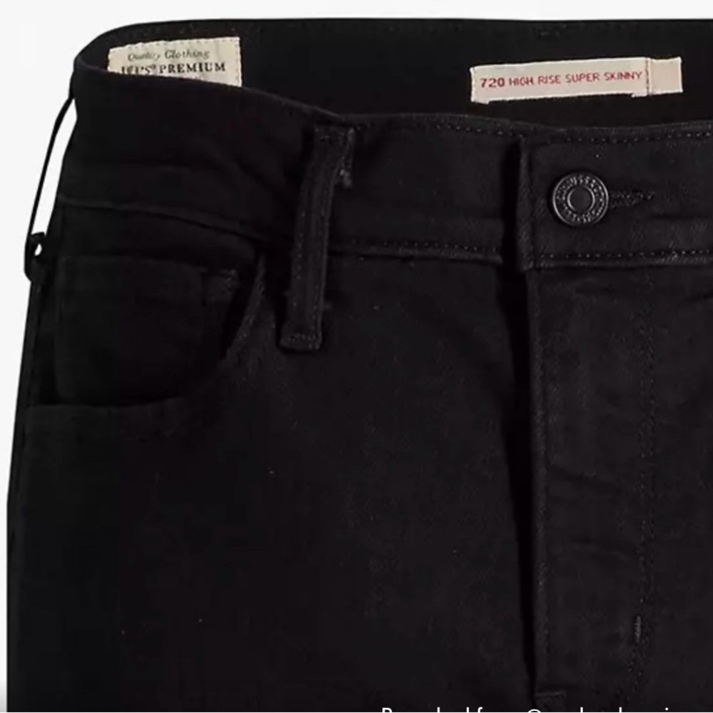 Levi's 720 High Rise Super Skinny Jeans